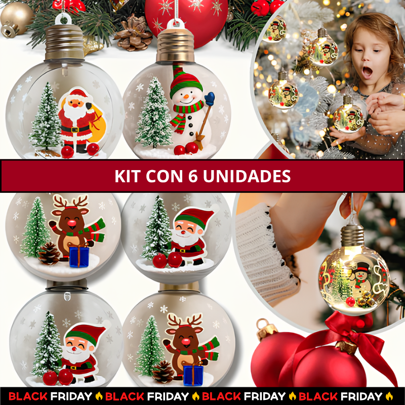 Globo Encantado de Luz Navideña – El Toque de Magia que le Faltaba a Tu Hogar