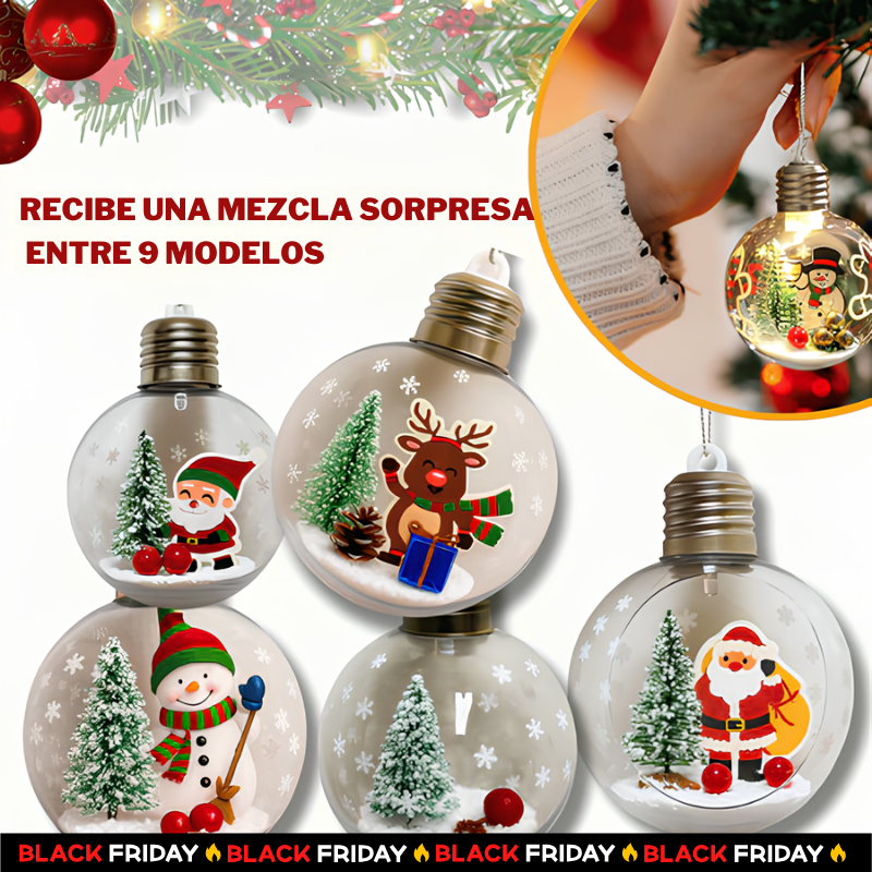 Globo Encantado de Luz Navideña – El Toque de Magia que le Faltaba a Tu Hogar