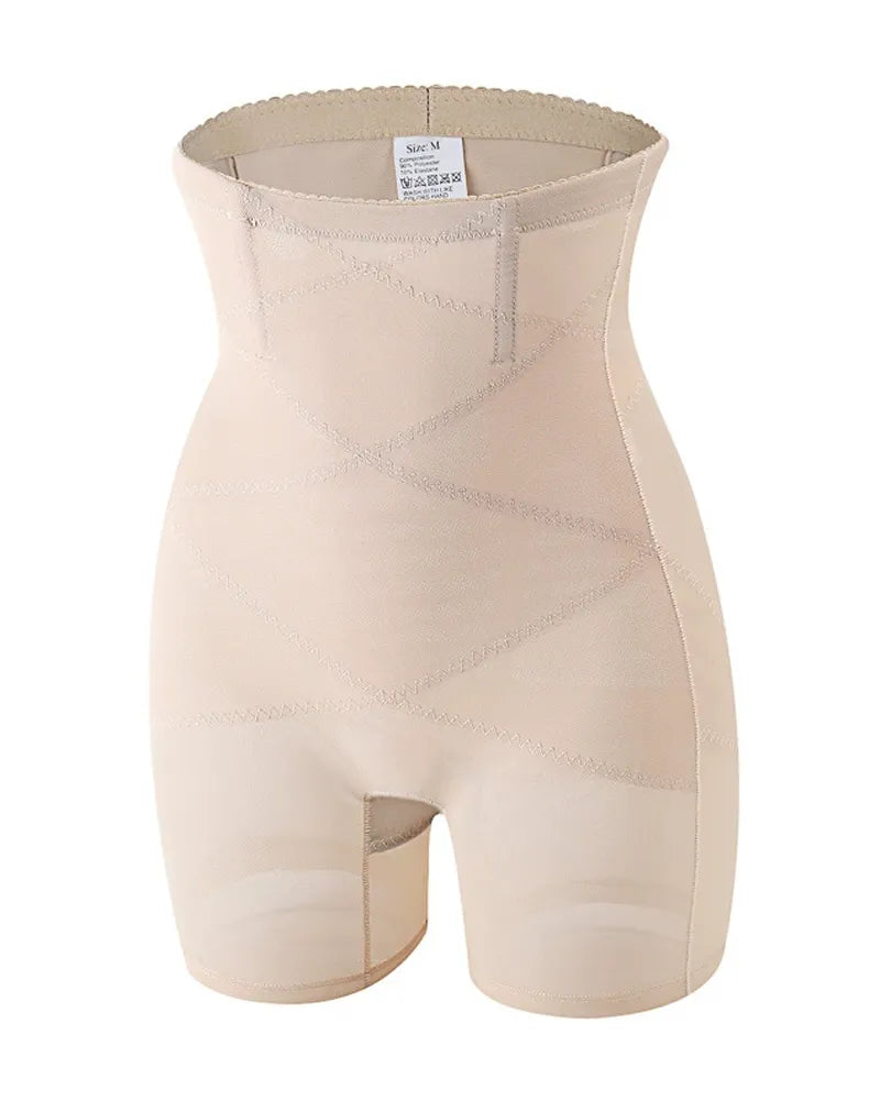 Pantalones cortos moldeadores de abdomen y cintura alta