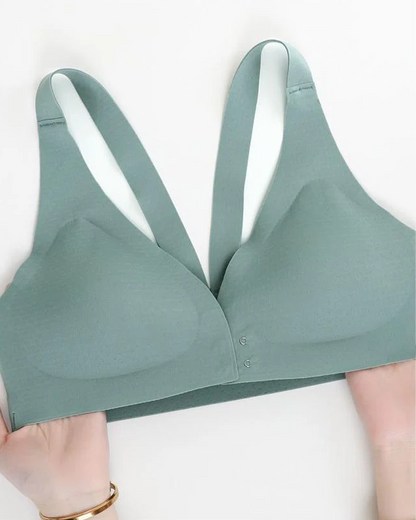 Sujetador push up para mujer Push Up Cobertura completa Cuello en V Halter sexy