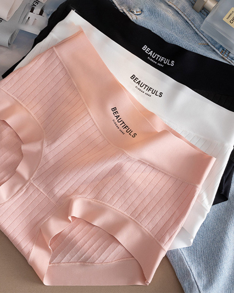 Ropa interior de algodón antibacteriano de entrepierna de algodón puro